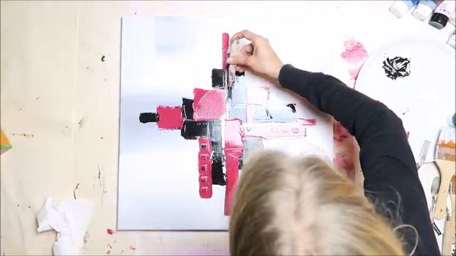 BecomeTheArtist.com - DIY Peinture acrylique : Toile Moderne 1 смотреть онлайн
