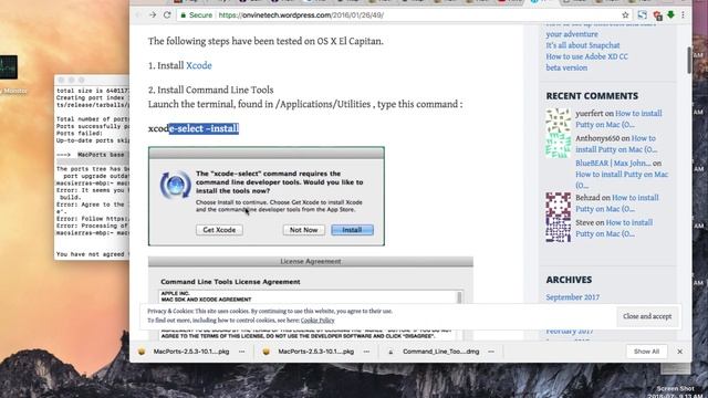 How to Install Putty on a MAC (Terminal CLI option as well below) смотреть онлайн