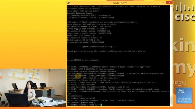 КУРСЫ CISCO, КУРСЫ LINUX Базовая настройка коммутатора Cisco.(Cisco switch basic configuration) смотреть онлайн