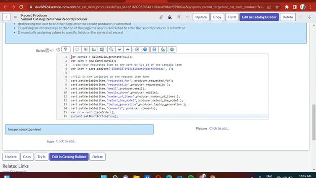 Submit Catalog Item from Record Producer in ServiceNow by Uday Consultancy Services смотреть онлайн