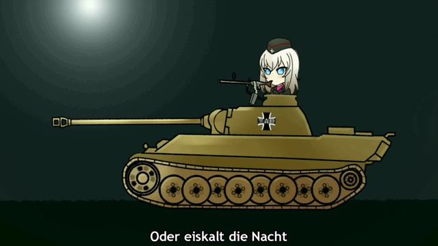 [Animation] Erika on a Panther (Panzerlied) смотреть онлайн