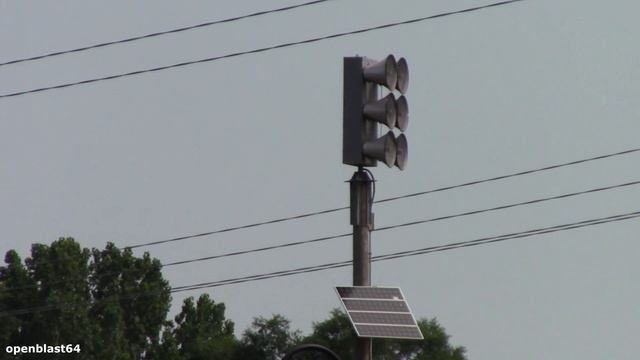 Federal EOWS 612 Siren Test, Round Lake Beach, IL