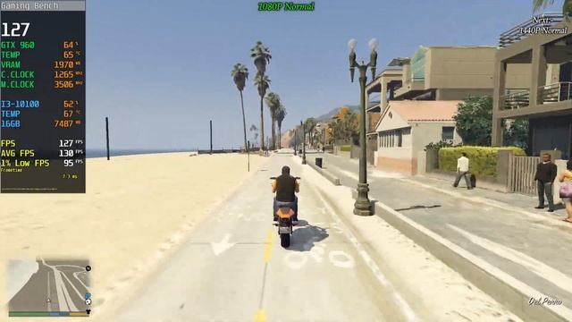 GTX 960 2GB | GTA 5 / V | 1080P, 1440P, 4K - Normal, High, V.High, Ultra, Max | All Settings смотреть онлайн