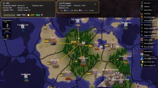 Dominions 4 прохождение игры - Играем в обмен #1 смотреть онлайн
