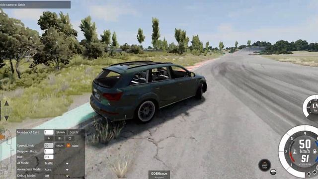Drifting and crashing Audi Q7 смотреть онлайн
