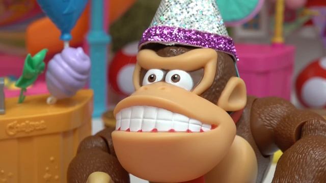 The Super Mario Bros Movie Princess Peach Birthday Party Surprise with Luigi, Toad, Bowser смотреть онлайн