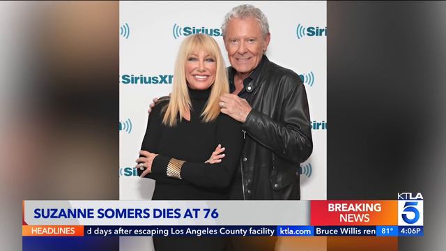 Actress Suzanne Somers dies day before 77th birthday смотреть онлайн