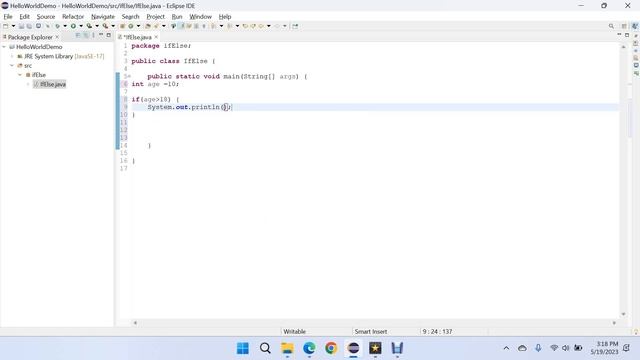 If else Statement | Conditional Statements in Java смотреть онлайн