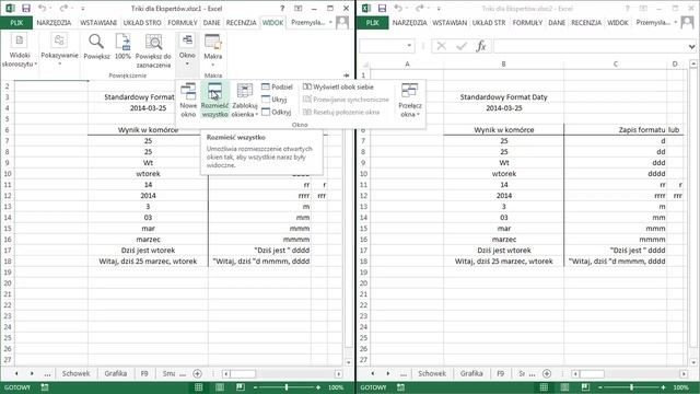 Triki dla Ekspertów - 22. Kilka Okien - Kurs: Dla Ekspertów - Excel 2013 / Excel 2010 смотреть онлайн