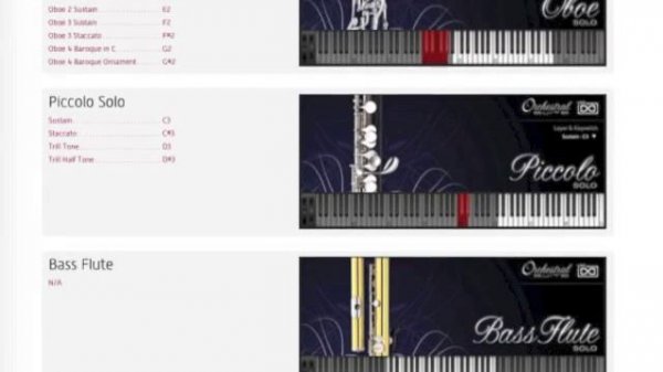 UVI Virtual Orchestra Suite Instruments One