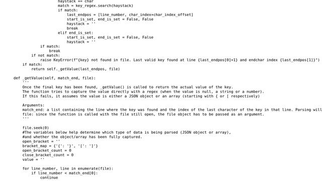 Parsing a JSON one line at a time in Python смотреть онлайн