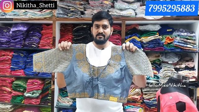 Fancy Work Readymade Blouses Cheapest Price, Simple & Heavy Daily Wear Blouse Designs Shopping @ 15 смотреть онлайн