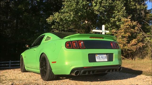 2014 Mustang GT 5.0L Borla ATAK Catback смотреть онлайн