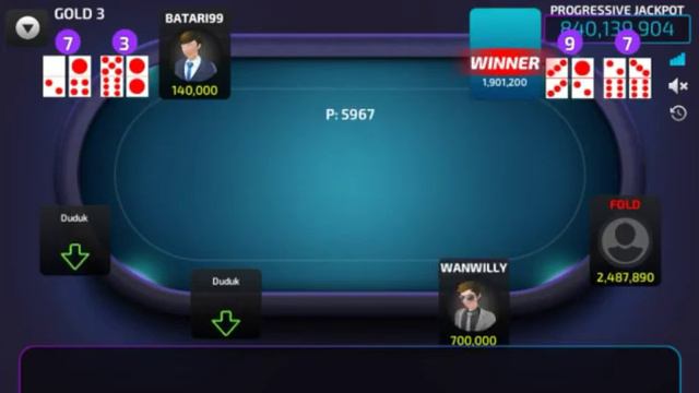 Main POKER IDNPLAY - Domino QiuQiu di Meja Gold 3 700K/7M #29 смотреть онлайн