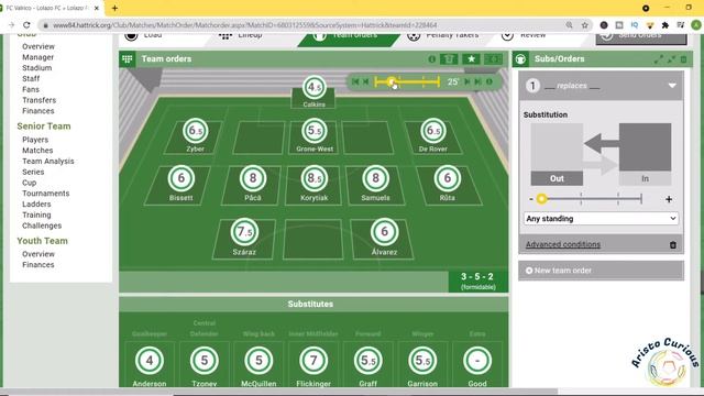 How to create a lineup in Hattrick (Guide on how to create a lineup to win the opponent (Beginner) смотреть онлайн