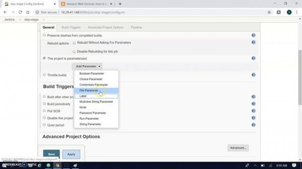 Jenkins stage skip | Conditional Stage Execution | Skipped Stages in Jenkins Scripted Pipeline