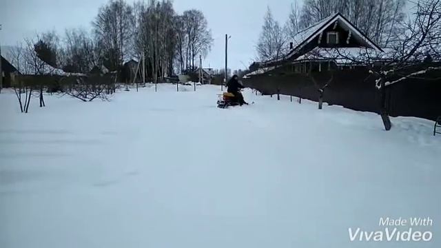 снегоход Динго 150 (маленькое видео) смотреть онлайн