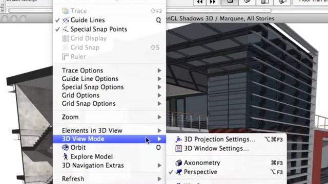 ARCHICAD 14 - Ombres portées en OpenGL смотреть онлайн