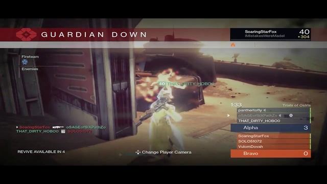 Trials of Osiris: 1st Flawless on Firebase Delphi (The Taken King) смотреть онлайн