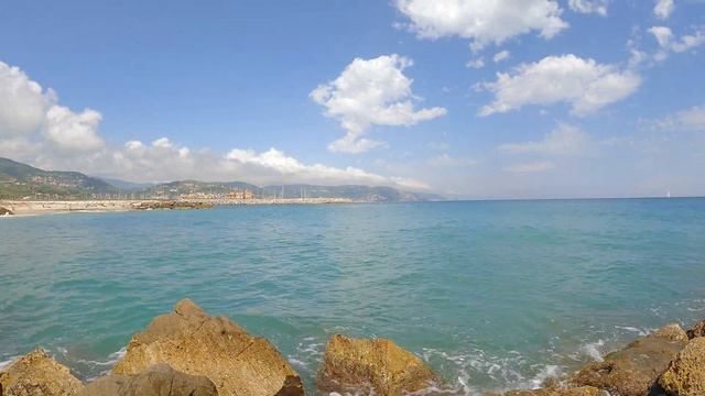 Il mare Loano, Italia. Море Лоано, Италия. смотреть онлайн
