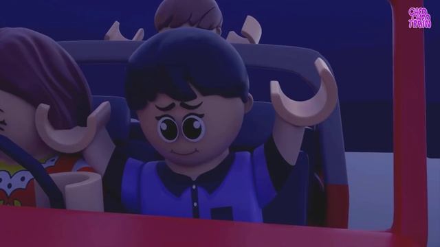 Lego Ghost Buster Train - Lego Halloween Night Cartoon - Choo choo train kids videos смотреть онлайн
