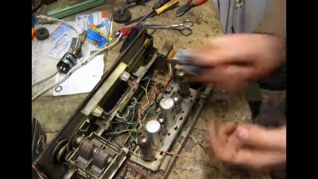 Ремонт лампового радиоприемника РЕКОРД - 66 своими руками (Ч 1). смотреть онлайн