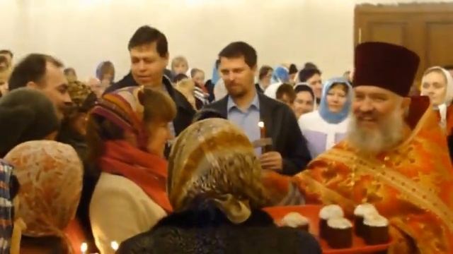 Пасха 2011 часть 1 Храм Самарских святых смотреть онлайн