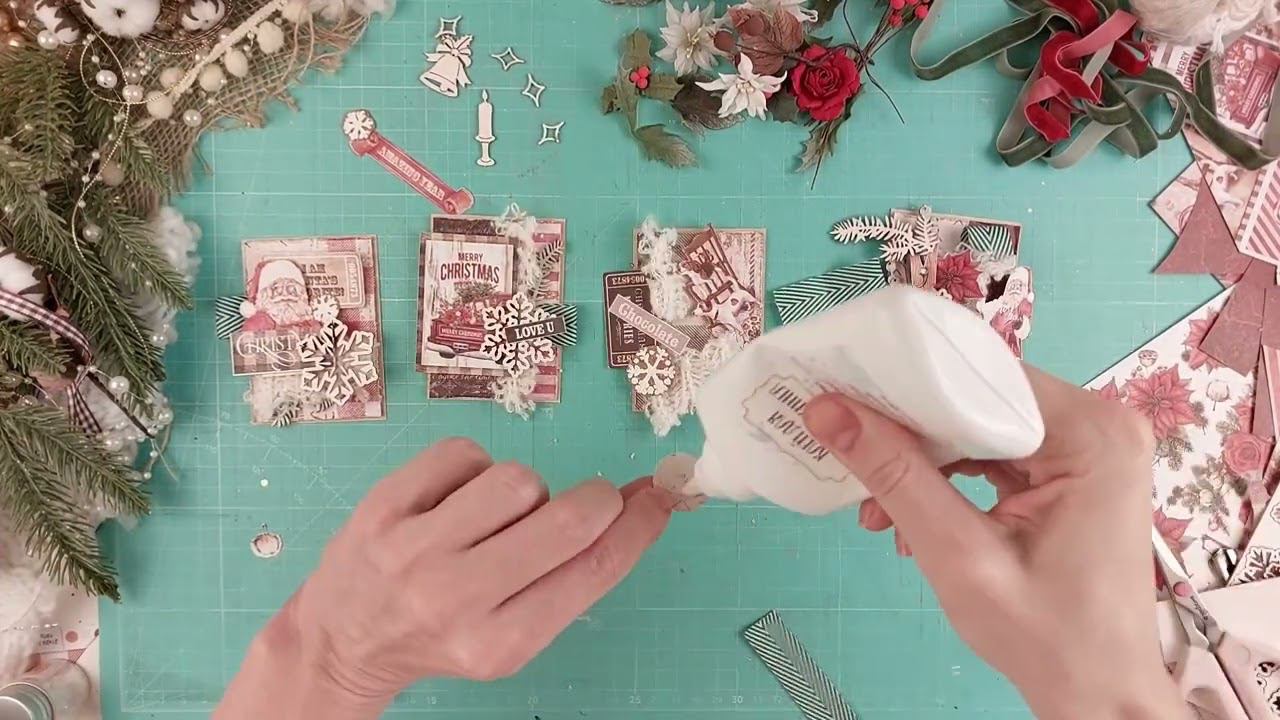 Мастер-класс "Новогодние АТС". Скрапбукинг смотреть онлайн