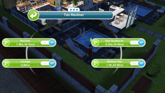 How to Mellow Out in a Neighbor's Poolside Recliner - Sims Freeplay смотреть онлайн