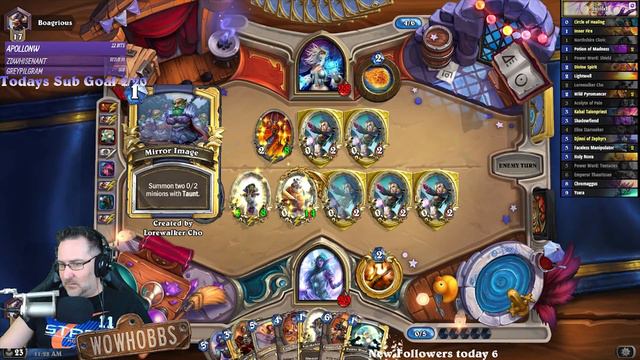 Burgle Bully Freeze Mage ~ Mean Streets of Gadgetzan ~ Hearthstone смотреть онлайн