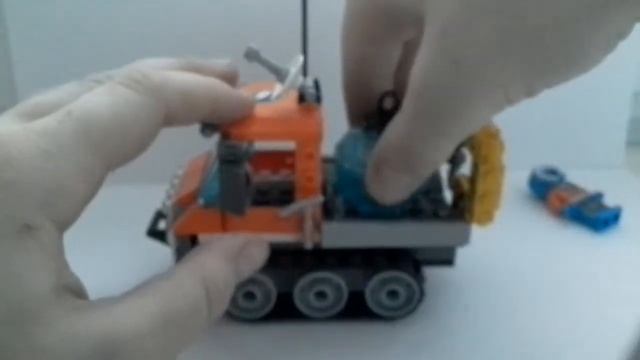 Обзор Лего Сити 60033 (Арктический снегоход) смотреть онлайн