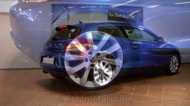 Volkswagen Scirocco 1 4 TSI Sport Rising Blue autohaus czychy смотреть онлайн
