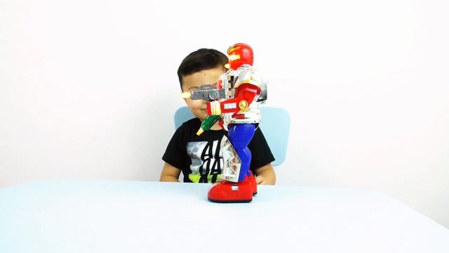 VLOG Распаковываем СУПЕР РОБОТА SUPER ROBOT