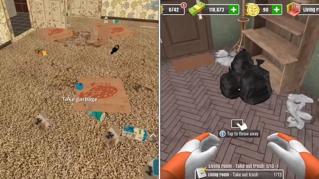 House Flipper Mobile vs House Designer: Fix & Flip смотреть онлайн