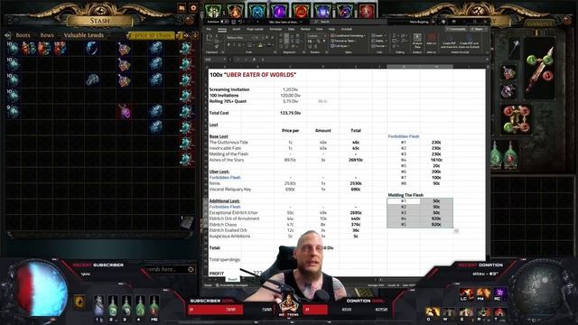 [PATH OF EXILE | 3.22] – 100x “UBER EATER OF WORLDS” – EPISODE 1 – UBER PINNACLE BOSS PROJECT! смотреть онлайн