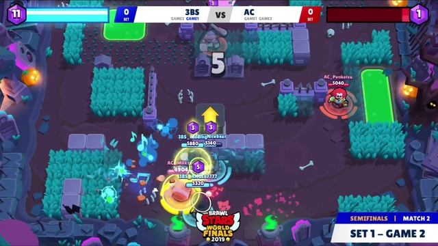Brawl Stars World Finals 2019 - Semi Finals & Finals