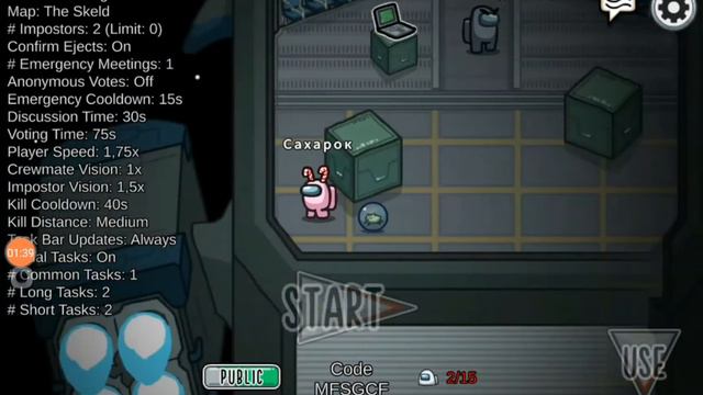 Игра пошла не по плану😐 (мини-прикол амонг ас) смотреть онлайн