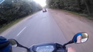 Покатушки на Honda Lead 100 часть 1