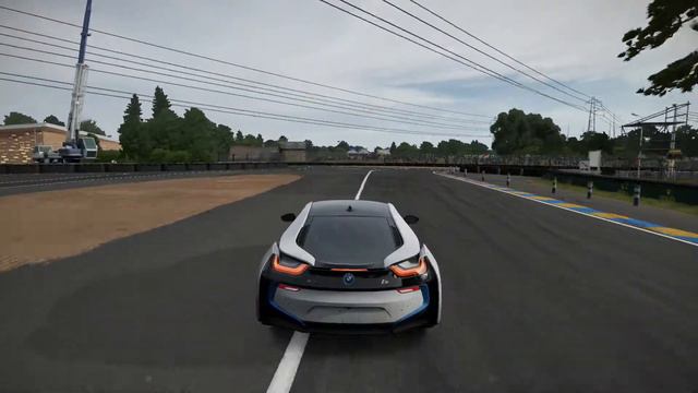 Forza Motorsport 7 BMW i8 S774 2015 @ Le Mans old Mulsanne смотреть онлайн