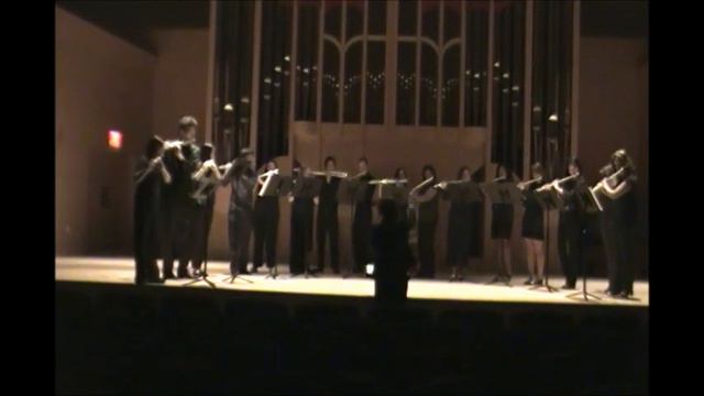 Las Vegas Flute Ensemble Little Fugue in G Minor BWV 578 by J S Bach смотреть онлайн