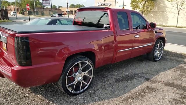 2012 GMC Sierra Ext cab Cadillac Escalade conversion CLEAN! смотреть онлайн