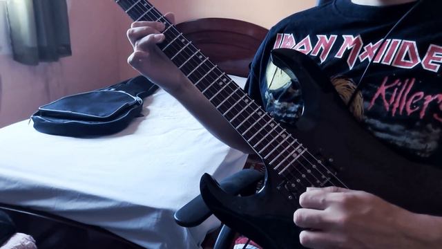 Iron Maiden - No More Lies - guitar cover смотреть онлайн