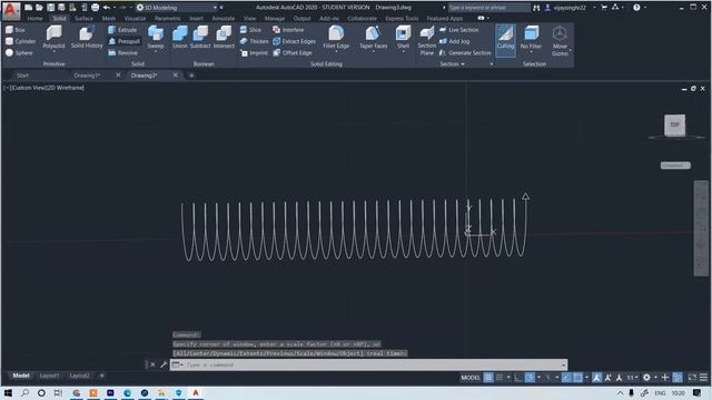 AutoCAD 3D Modeling Tutorials - Make a screw Using AutoCAD 2020 || EXTRUDE and REVOLVE 3d Commands смотреть онлайн