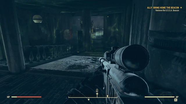 Fallout 76: Wastelanders - ALLY BRING HOME THE BEACON - Retrieve the U.S.S.A. Beacon смотреть онлайн