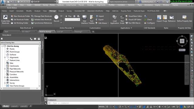 Học Civil 3D - Các Cách Tạo Bề Mặt Cho Mô Hình Từ Dữ Liệu [Point, Text, Contur, Block......] смотреть онлайн