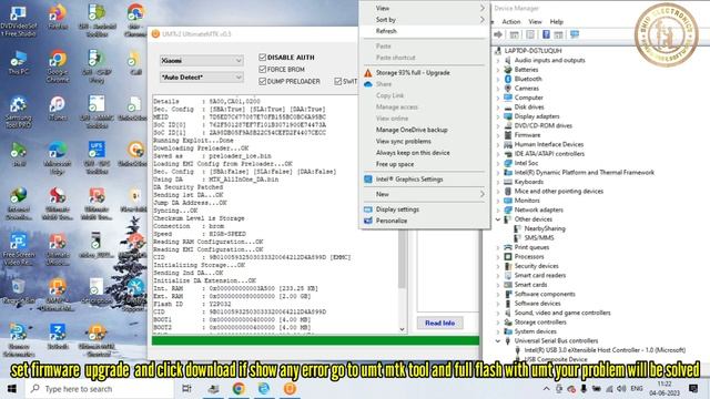 Mi Redmi A1/A1 Plus l Fix Auto Recovery Mode Stuck In No Command After Reset Frp 220743FI Flashing смотреть онлайн