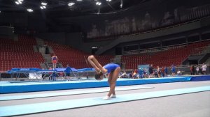 Чемпионат России по прыжкам на батуте. Репортаж