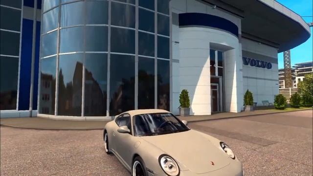 Euro Truck Simulator 2: Mod PORSCHE 911 - versão 1.27 смотреть онлайн