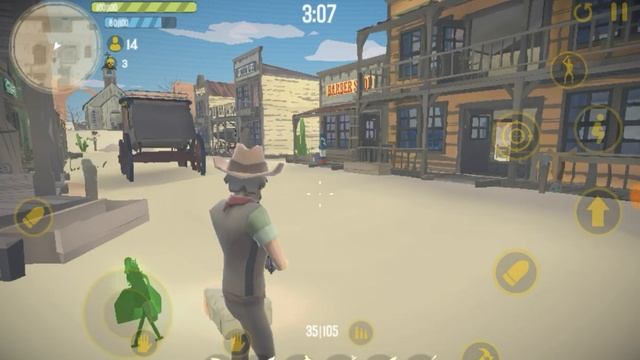 Занял первое место в онлайне! (Red West Royale) смотреть онлайн