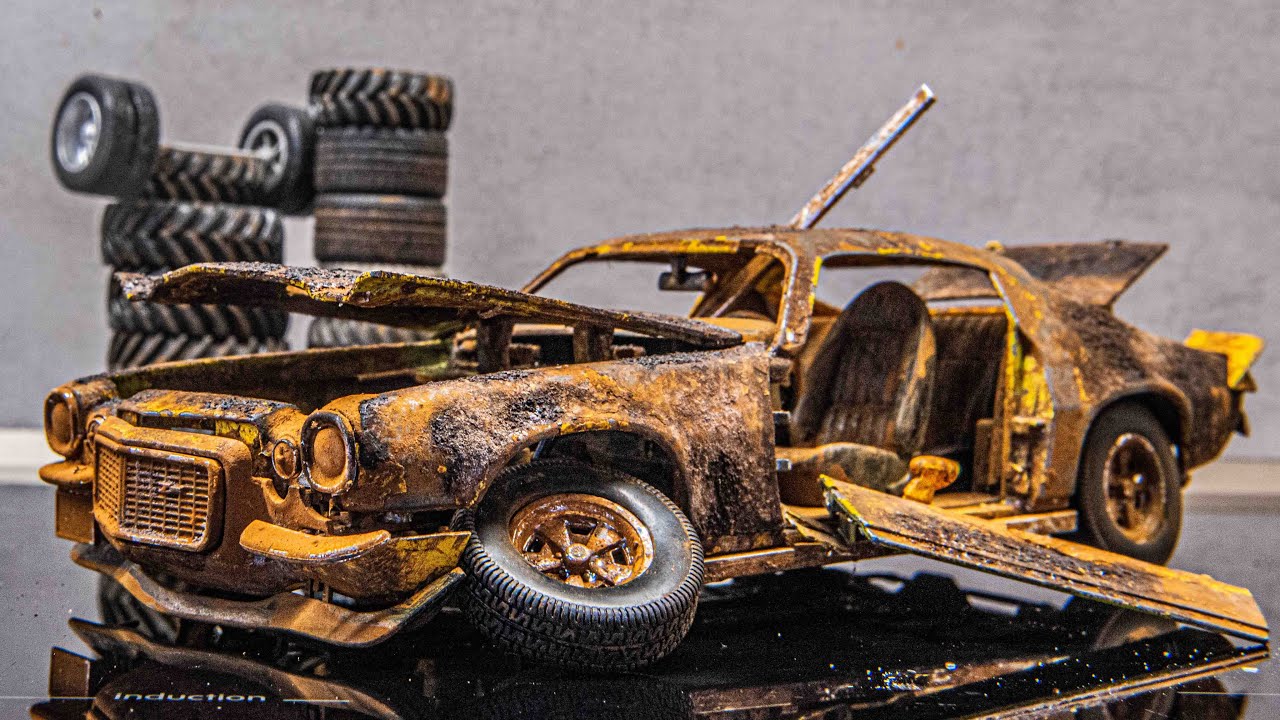 1971 Chevrolet Camaro - Реставрация ржавой модели автомобиля